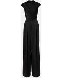 Max Mara - Vespa Cutout Satin Jumpsuit - Lyst