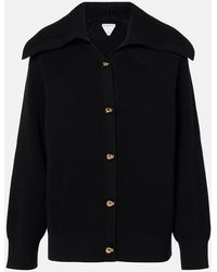 Bottega Veneta - Knot Ribbed-Knit Cotton Cardigan - Lyst