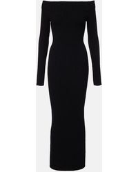 Max Mara - Wool And Cashmere-Blend Maxi Dress - Lyst