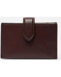The Row - Leather Wallet - Lyst