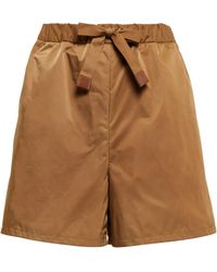 Donna Abbigliamento da Shorts da Shorts cargo multitasche Pantaloncini cargo di Vero Moda in Neutro 
