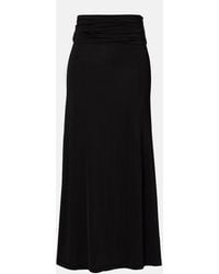 AYA MUSE - Freya Draped Maxi Skirt - Lyst