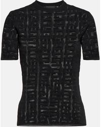 Givenchy - 4g Jacquard Knit Top - Lyst