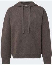 Studio Nicholson - Sudadera Con Capucha De Lana Y Cachemir - Lyst