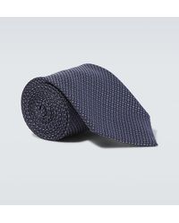 Brioni - Printed Silk Tie - Lyst