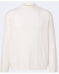 Lisa Yang - Oskar Cable-Knit Cashmere Sweater - Lyst