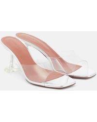 AMINA MUADDI - Lupita Leather Mules - Lyst