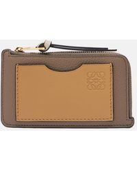 Loewe - Anagram Leather Card Case - Lyst