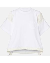 Sacai - Cotton T-Shirt - Lyst