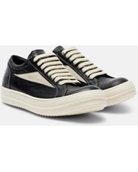 Rick Owens - Drkshdw Vintage Leather Sneakers - Lyst
