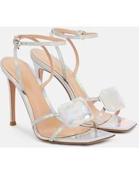 Gianvito Rossi - Jaipur 105 Embellished Leather Sandals - Lyst