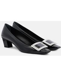 Roger Vivier - Belle Vivier 45 Patent Leather Pumps - Lyst