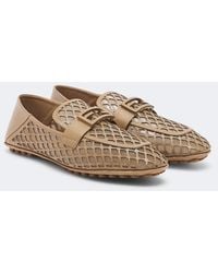 Fendi - Mokassins Baguette Aus Leder - Lyst