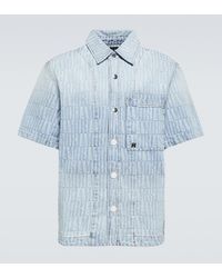 Amiri - Classic Snap-Up Denim Shirt For - Lyst