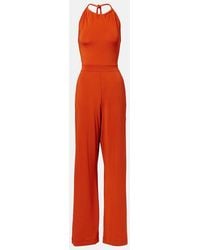 Max Mara - Parsec Halterneck Jumpsuit - Lyst