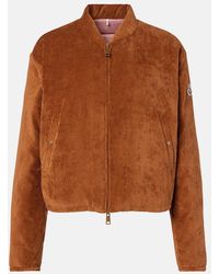 Moncler - Blageon Corduroy Down Bomber Jacket - Lyst