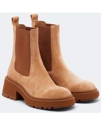 Jimmy Choo - Tamia Suede Chelsea Boots - Lyst