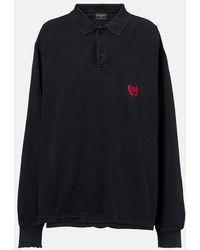 Balenciaga - Laurel Classic Cotton Pique Polo Shirt - Lyst