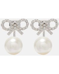 Self-Portrait - Boucles D'Oreilles A Ornements - Lyst
