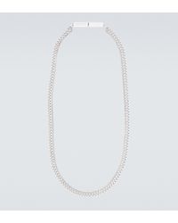 Bottega Veneta Halskette Chains aus Sterlingsilber - Weiß