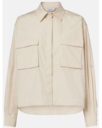 Max Mara - Camisa Tenue De Popelin De Algodon - Lyst