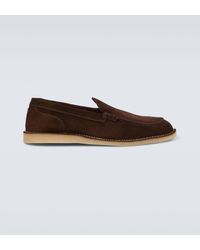 Dolce & Gabbana - New Florio Ideal Suede Loafers - Lyst