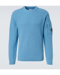 C.P. Company - Pullover Lens Aus Einem Wollgemisch - Lyst