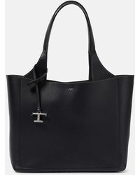 Tod's - Medium Leather Tote Bag - Lyst