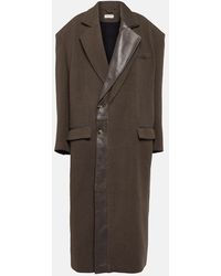 The Mannei - Dundee Oversized Wool-blend Coat - Lyst