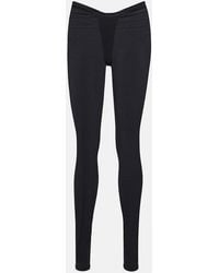LAQUAN SMITH - Legging A Taille Basse - Lyst