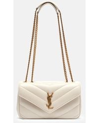 Saint Laurent - Borsa A Spalla Lou Lou Small - Lyst