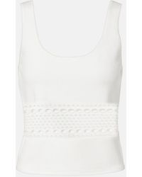 Jonathan Simkhai - Fitzgerald Open-Knit Tank Top - Lyst