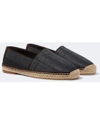 Brunello Cucinelli - Suede-Trimmed Espadrilles - Lyst