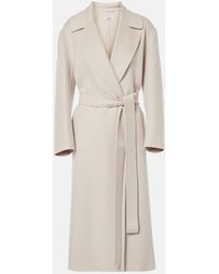 Max Mara - Livia Wool Wrap Coat - Lyst