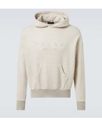 Prada - Hoodie Aus Baumwolle - Lyst