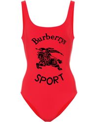 Burberry Bañador - Rojo