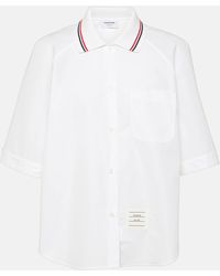 Thom Browne - Cotton Poplin Shirt - Lyst