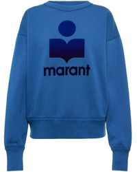 Étoile Isabel Marant Mobyli Cotton-blend Sweatshirt - Blue