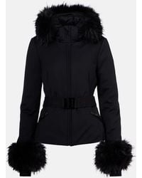 Goldbergh - Giselle Faux Fur-Trimmed Ski Jacket - Lyst