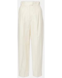 Max Mara - Efedra High-Rise Straight Pants - Lyst