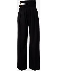 Chloé - Virgin Wool Wide-Leg Pants - Lyst