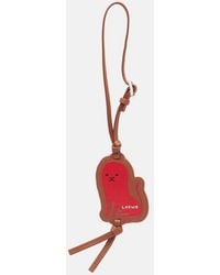 Loewe - Lion Leather Bag Charm - Lyst