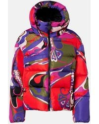 PUCCI - 'Orchidee' Down Jacket - Lyst