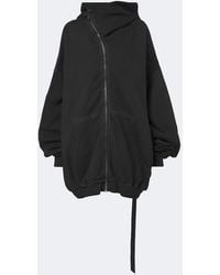 Rick Owens - Drkshdw Hun Cotton Zip-Up Hoodie - Lyst