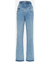 Isabel Marant - High-Rise Jeans Noemie - Lyst