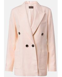 Loro Piana - Genny Linen And Wool Blazer - Lyst