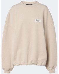 Jacquemus - Corso Oversized Cotton Fleece Sweatshirt - Lyst