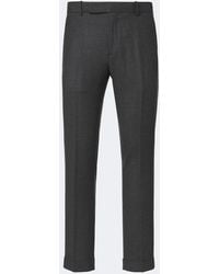 Polo Ralph Lauren - Wool-Blend Straight Pants - Lyst