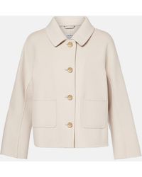 Max Mara - Sogno Double-Breasted Virgin Wool Jacket - Lyst