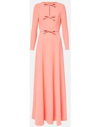 Carolina Herrera - Robe Aus Crepe - Lyst